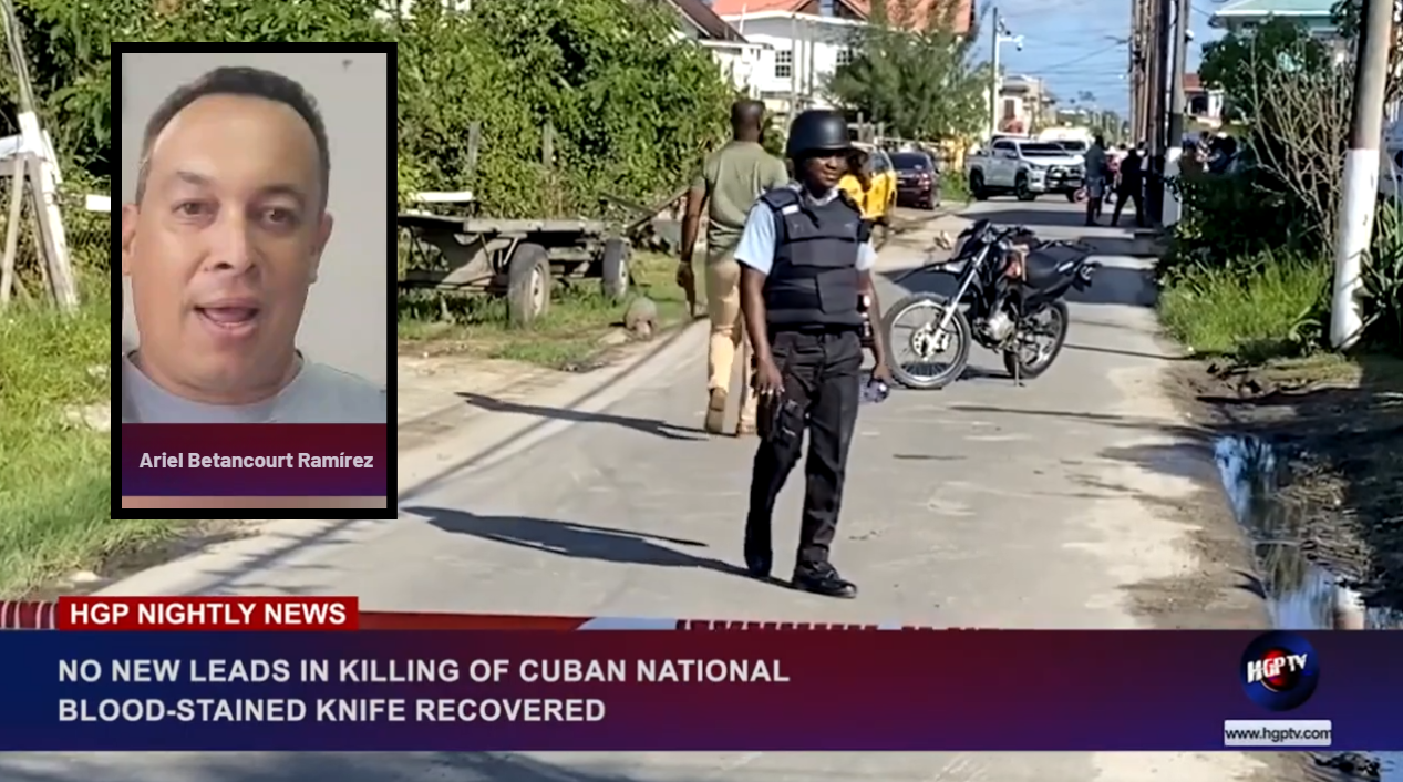 NO NEW LEADS IN KILLING OF CUBAN NATIONAL, BLOOD-STAINED KNIFE RECOVERED