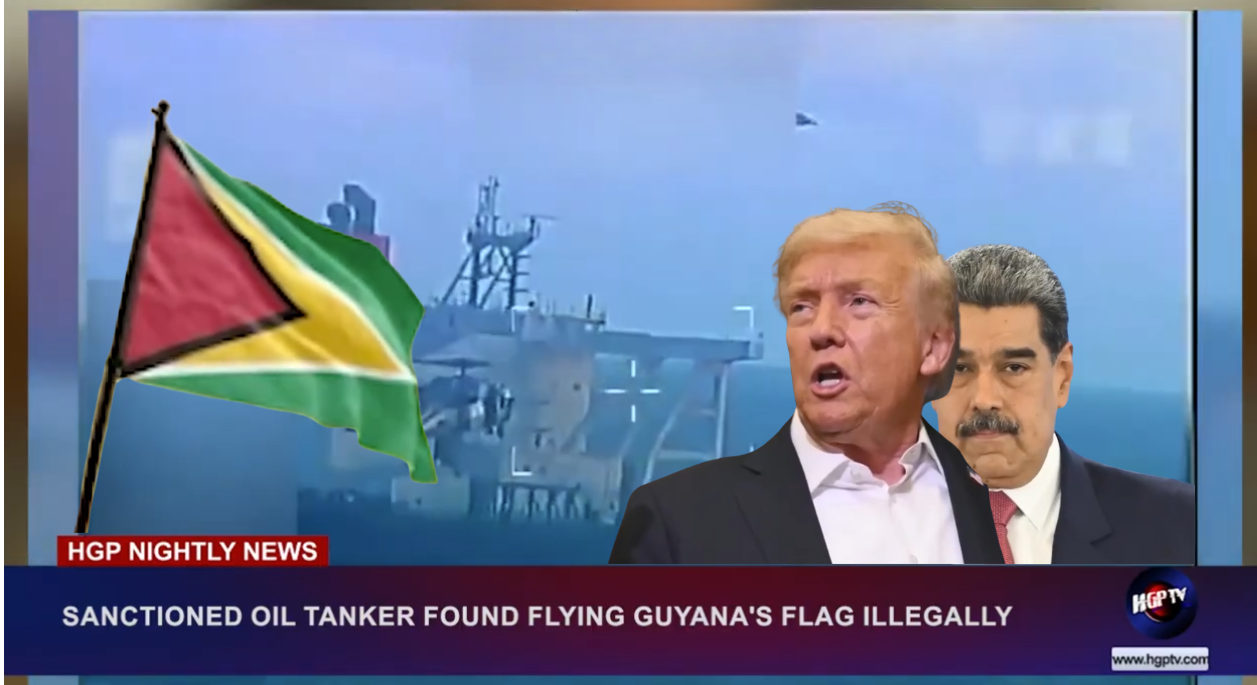 OIL TANKER ILLEGALLY FLYING GUYANA’S FLAG SEIZED BY U.S AUTHORITIES