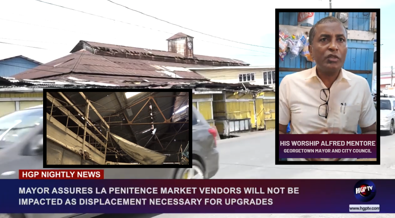 MAYOR ASSURES LA PENITENCE MARKET VENDORS WILL NOT BE IMPACTED AS DISPLACEMENT NECESSARY FOR UPGRADES
