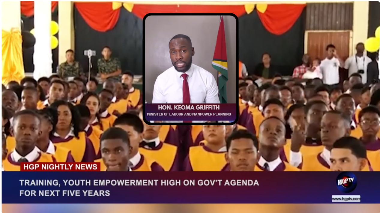 TRAINING, YOUTH EMPOWERMENT HIGH ON GOV’T AGENDA FOR NEXT FIVE YEARS