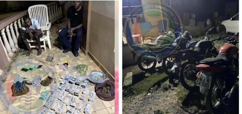 CANU OPERATION IN LETHEM NETS OVER 2KG SUSPECTED CANNABIS, 65G SUSPECTED ECSTASY