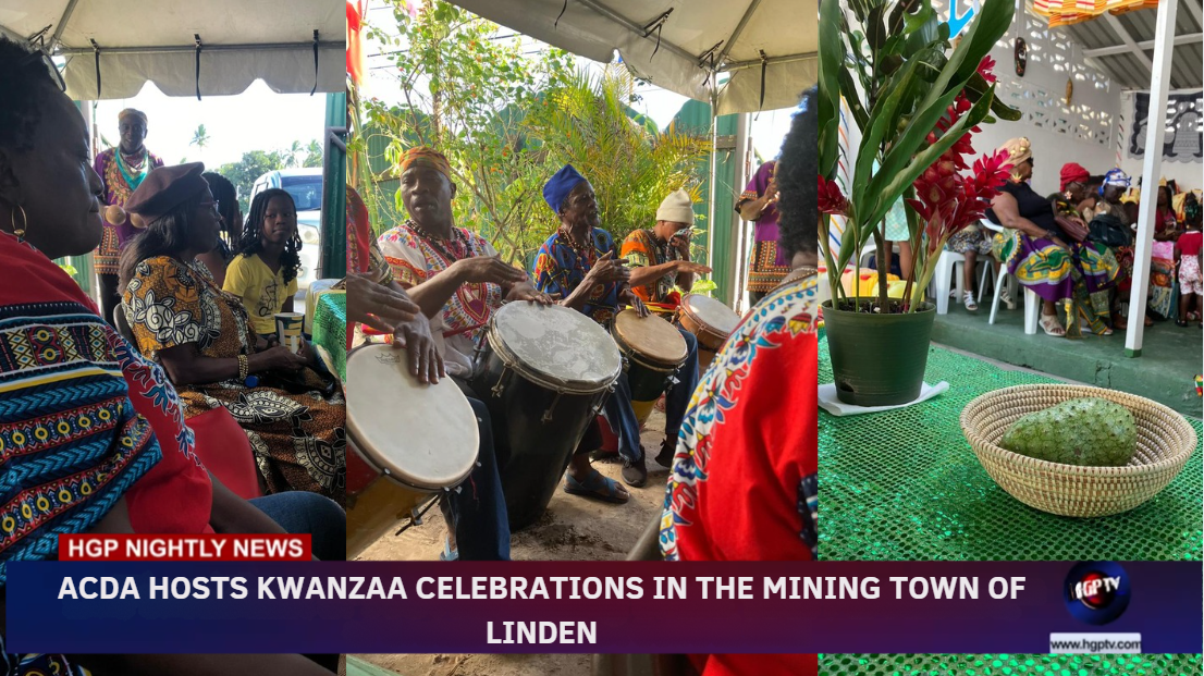 ACDA HOSTS KWANZAA CELEBRATIONS IN THE MINING TOWN OF LINDEN