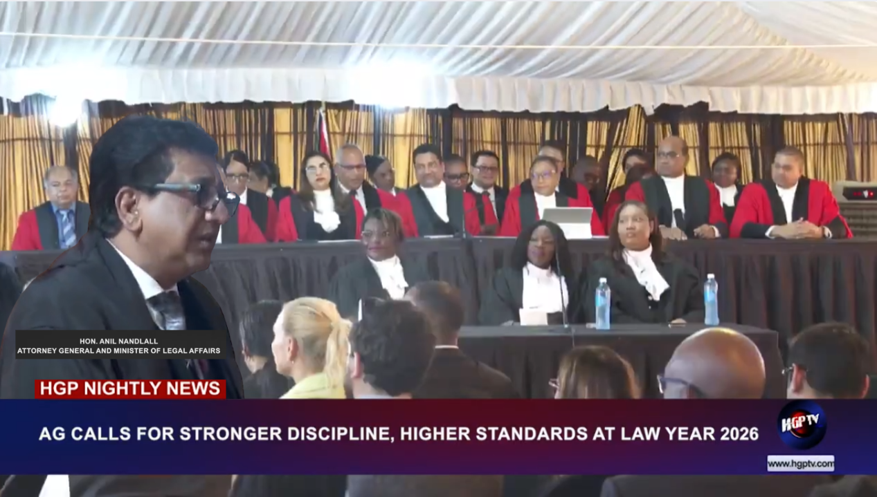 AG CALLS FOR STRONGER DISCIPLINE, HIGHER STANDARDS AT LAW YEAR 2026