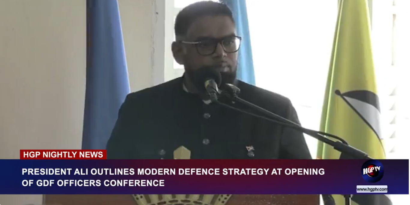 PRESIDENT ALI OUTLINES MODERN DEFENCE STRATEGY AT OPENING OF GDF OFFICERS CONFERENCE