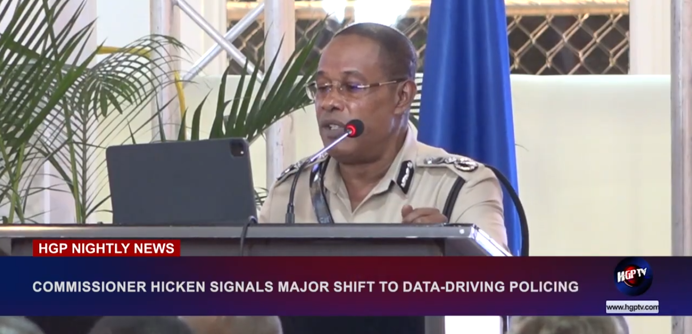 COMMISSIONER HICKEN SIGNALS MAJOR SHIFT TO DATA-DRIVING POLICING