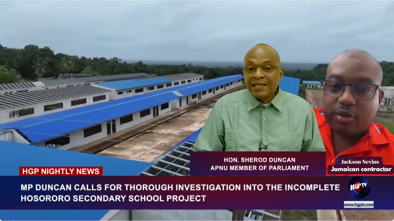 M.P DUNCAN CALLS FOR THOROUGH INVESTIGATION INTO THE INCOMPLETE HOSORORO SECONDARY SCHOOL PROJECT