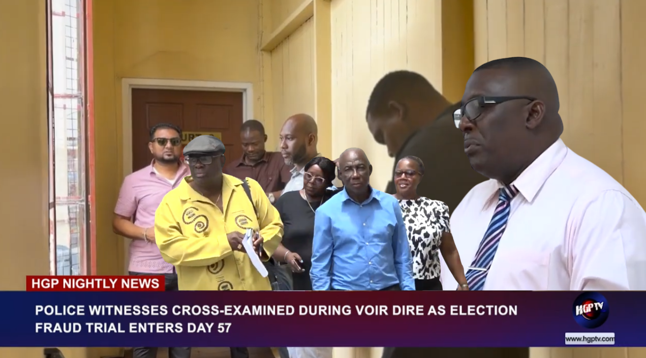 POLICE WITNESSES CROSS-EXAMINED DURING VOIR DIRE AS ELECTION FRAUD TRIAL ENTERS DAY 57