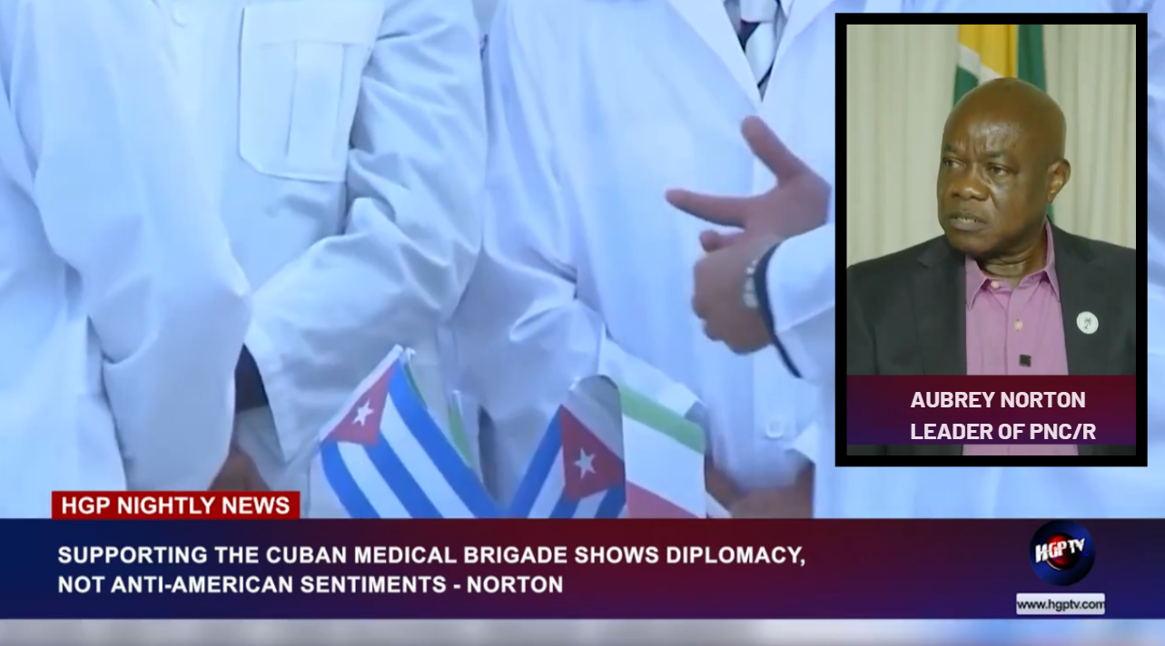SUPPORTING THE CUBAN MEDICAL BRIGADE SHOWS DIPLOMACY, NOT ANTI-AMERICAN SENTIMENTS – NORTON