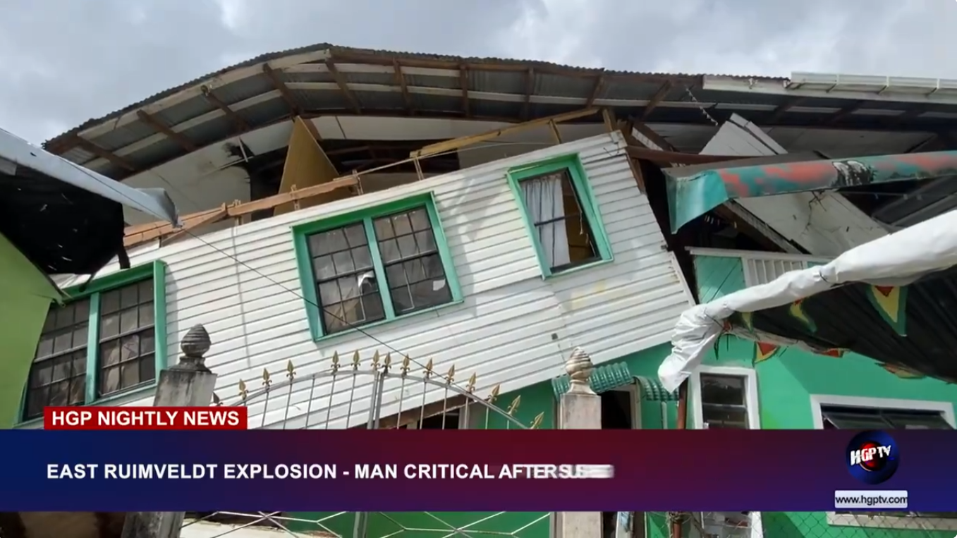 EAST RUIMVELDT EXPLOSION – MAN CRITICAL AFTER SUSPECTED GAS BLAST